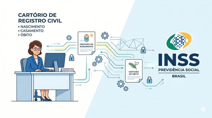 SIRC: O sistema que avisa o INSS sobre nascimentos e óbitos