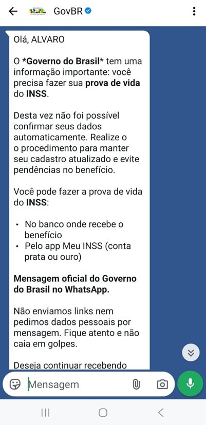 Como regularizar sua Prova de Vida do INSS